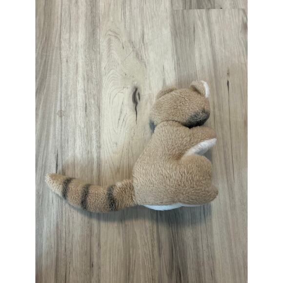 Vtg Cuddle Toys Styled By Douglas Plush 10" Raccoon 60s 70s - Picture 4 of 4